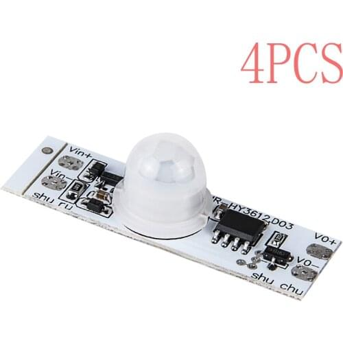 4PCS DC 12V 24V Universal Control Panel Intelligent Induction DIY Accessories Switch Module Body For LED Light Home Smart Parts
