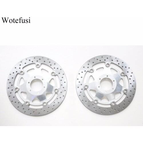 Wotefusi Front Brake Disc Disk Rotors For 2001-2013 02 03 04 05 06 07 08 09 10 11 2012 2013 Honda GL 1800 Goldwing [PA186]