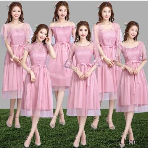 2021 Summer Party Prom Robe Sweet Memory Bride Guest Sister Tulle Wedding Party Dress Gray Champagne Long Bridesmaid Dress