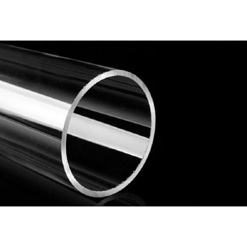 Acrylic tube PMMA tube organic glass sealed hat