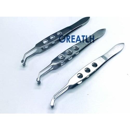 Autoclavable Eyelid Massaging Forceps Ophthalmic Tweezer Ophthalmic Instruments