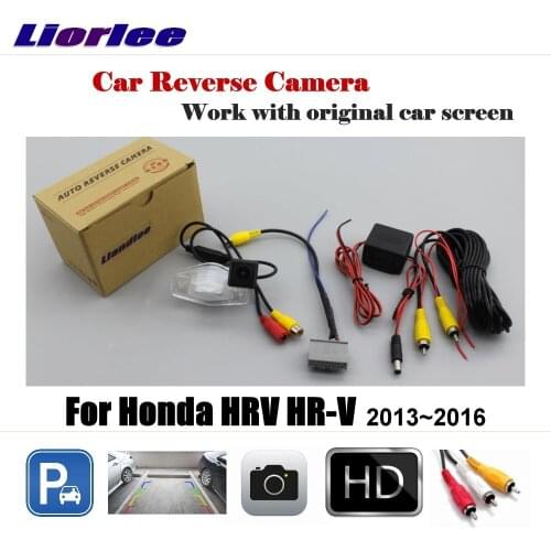 Car Rearview Reverse Parking Camera For Honda HRV HR-V Vezel 2013~2017 Display / Rear View Backup CAM