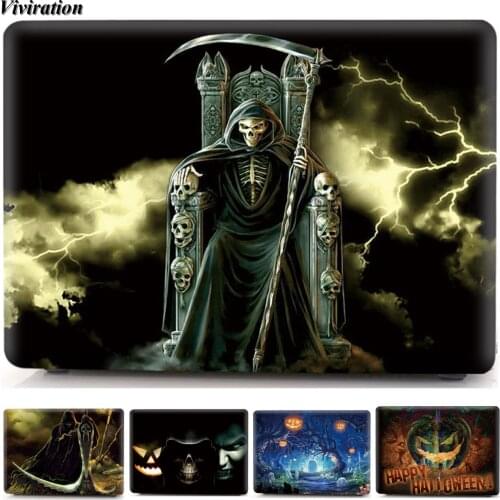 Grim Reaper Series Prints Shell For Macbook Air 13 A1932 2018, Air 13 A1466 A1369, Air 13 A2179 2020 For MacBook Pro 16 15 Case