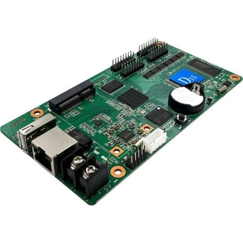HD-D15+WIFI Asynchronous Full Color Control Card 4*HUB75E Use For P2.5 P3 P4 P5 P6 P8 P10 LED Module Display