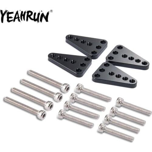 RC Car Aluminum Shock Mount Kit Adjustable Stand for Axial SCX10 Honcho Dingo RC Crawler Racing Truck Upgrade Parts