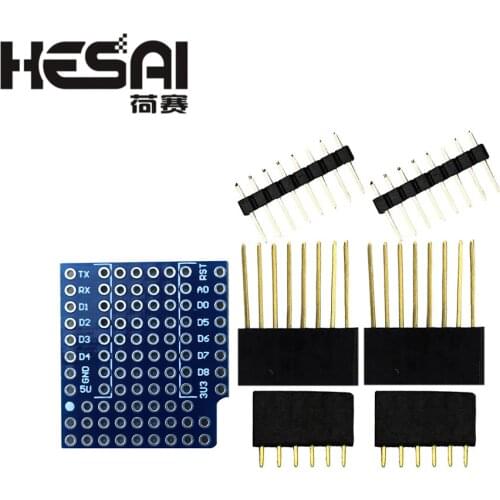 ESP8266 D1 Mini Pro WiFi Development Board NodeMcu Lua Battery Shield Relay SHT30 WS2812 Dual Base 0.66 OLED for WeMos DIY Kit
