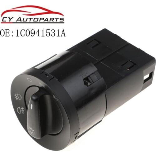 Headlight Fog Lamp Switch For Volkswagen Passat B5 B5.5 Golf Bora JETTA MK4 New Beetle SHARAN Polo Lupo Seat 1C0941531A