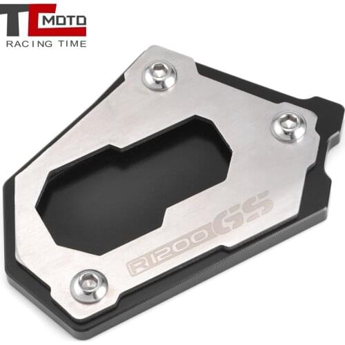 For BMW R1200GS LC / R1200 GS LC ADV Adventure 2013-2019 CNC Kickstand Foot Side Stand Extension Pad Support Plate Enlarge Stand