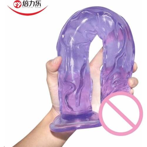 Realistic Dildo Anal Plug Massager for Women PVC G Spot Clitoris Stimulation Dildo Suction Cup Vagina Orgasm Adult Sex Products