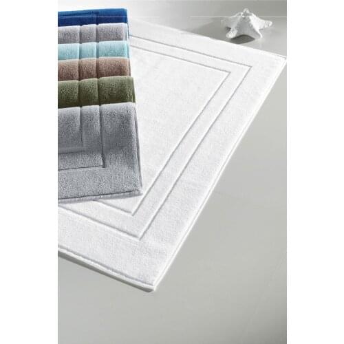 SERESSTORE Varol 4 Pieces Odelia Series Foot Towel 50x70 200gr White