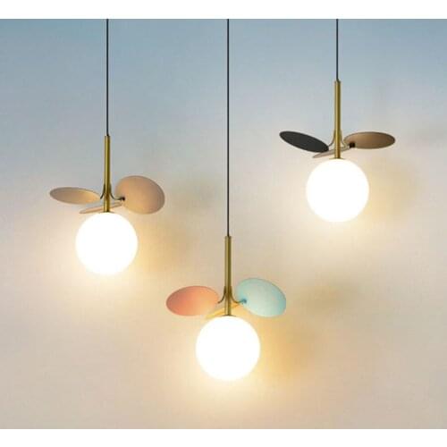 Nordic Multicolor Art LED Pendant Lights Modern Creative Design Kids Bedroom Living Room Cafe Bar Shop Restaurant Light Fixture