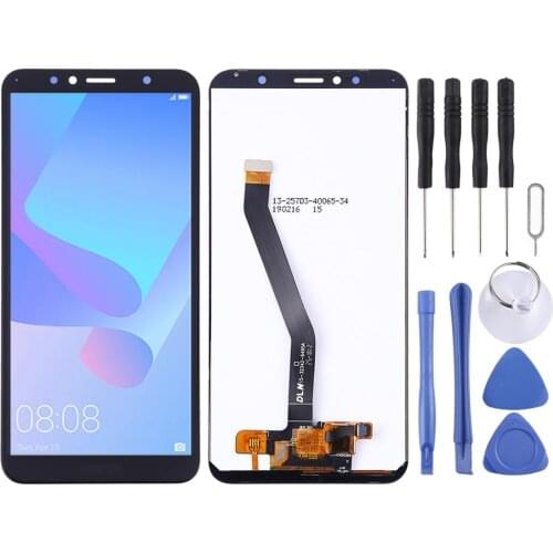IPartsBuy LCD Screen and Digitizer Full Assembly for Huawei Y6 Prime (2018)