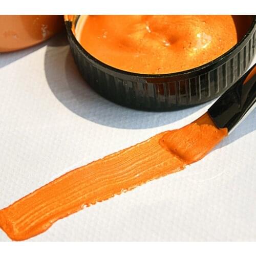 100ml Gold Paint Metallic acrylic paint,waterproof not faded for Statuary Coloring DIY hand clothes painted graffiti Pigments