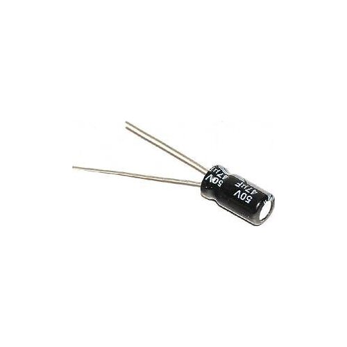 20PCS 47uF 50V 6mm*7mm Radial Electrolytic Capacitors NEW diy electronics