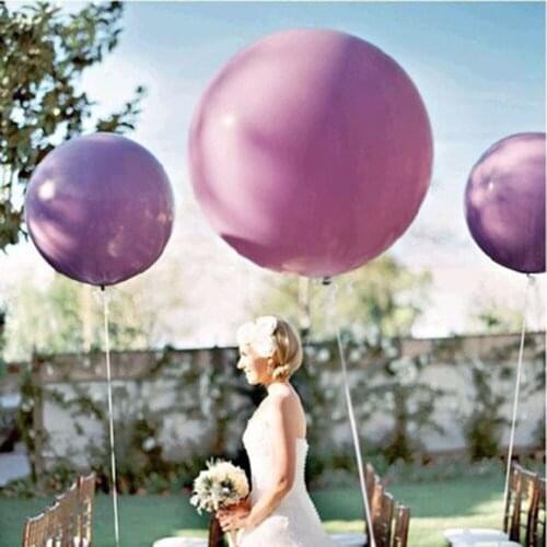 36inch Round Balloons Big Giant Birthday Decoration Beautiful Wedding Macaron Balloon Balls Arch Decoration Wedding Party Decor