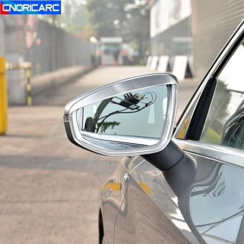 Car Styling Rear View Mirror Eyebrow Protector Frame Cover Trim For Audi A3 2021 Auto Exterior Accessories Decals