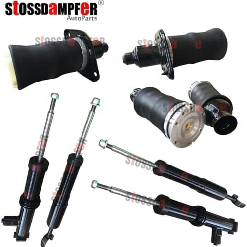 StOSSDaMPFeR 8PCS Front Air Shock Rear Air Spring Air Shock Absorber Damper Fit Audi A6 C5 Allroad 4Z7616051A(52A) 4Z7616051D