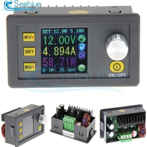 DP30V5A 32V 5A Constant Voltage Current Step-down Programmable Power Supply Module Buck Voltage Converter Regulator Color LCD