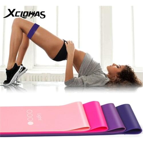 XC LOHAS Resistance Bands Sets Yoga Pilates High Elastic Rubber Bands Body Building Fitness Equipment 4/5 Level For Man Woman