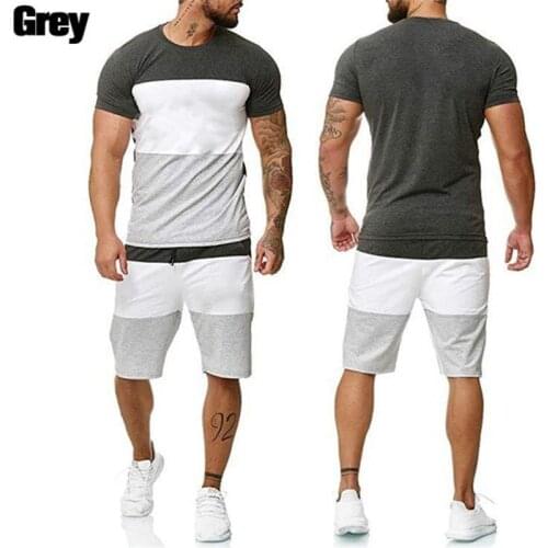 Beach skateboard T-shirt hip hop crew neck mens cotton suit sweat absorption quick dry solid casual black grey large 6xl summer