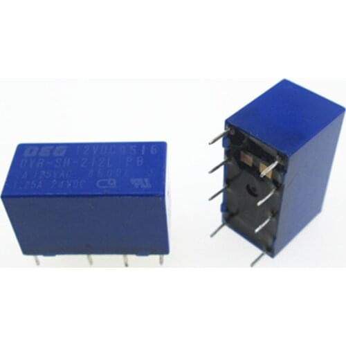 HOT NEW 12V relay OVR-SH-212L OVR-212L OVR SH-212L OVR-SH 212L 12V 12VDC DC12V 8PIN