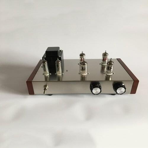 Hifi ECC82+6Z4 vacuum tube stereo preamplifier base on Shigeru Wada Japan Circuit