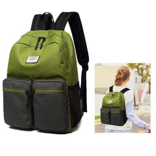 New fashion men and women backpack canvas backpack female fashion backpack designer bag teen girl travel Mochilas 2019