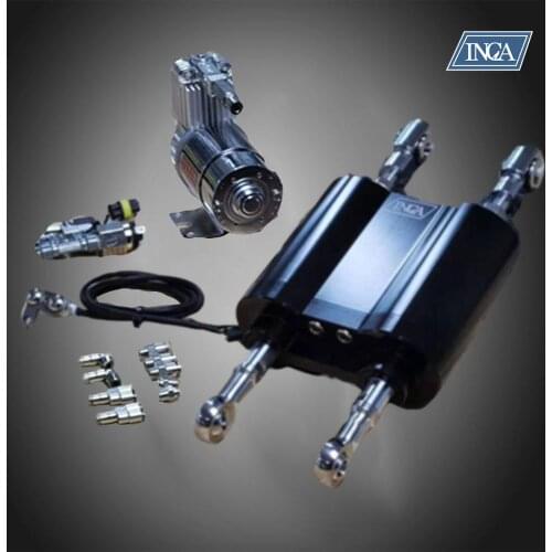 INCA Motorcycle Custom Whole Air Damping Shock Absorber for fat boy deluxe slim heritage vrod night rod muscle