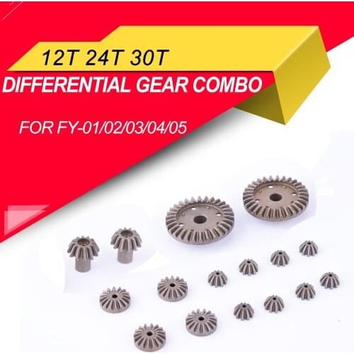 T-power 15T 24T 38T Motor Driving Differential Gear combo Set for WLtoys 12428 12423 RC Car