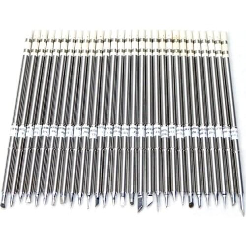 T12 Soldering Solder Iron Tips Series Tip For Hakko Quick Yihua FX-951 STC AND STM32 OLED Station retail wholesale