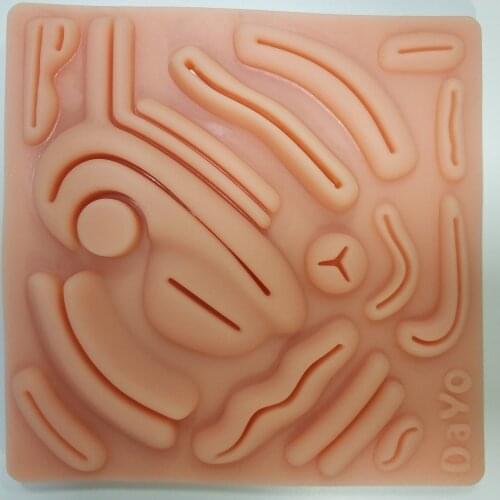 3D suture exercise silicone module suture threading suture exercise block surgery simulation wound suture block silicone block