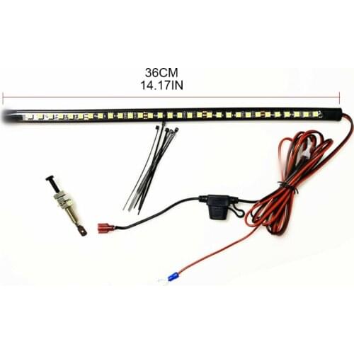 Car Universal Under Hood Engine Repair 36cm LED Light Bar with Switch Control Engine Maintain Auxiliary Lighting Tool