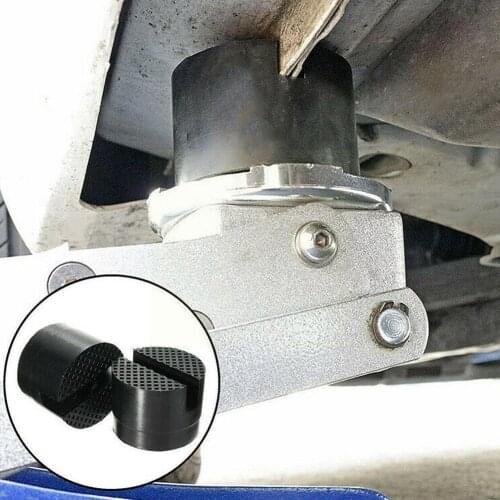 Universal Car Parts Rubber Support Pad Car Slotted Adapter Maintenance Lift Metal Vehicle Floor Keep Pad Jack Frame Rail Ru R2P1