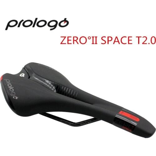 Prologo ZERO II SPACE T2.0 Genuine Authorized Bicycle Bike Saddle for MTB road Bike Cycling Saddle Anti-Slip Gel 273x141mm 266g
