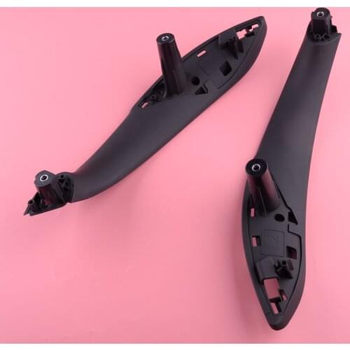 1 Pair Rear Inner Trim Door-Pull Handle Black Fit for BMW 3' F30 F31 F34 F35 F80 4' F32 F33 F36 F82 F83 51417279312 51417279311