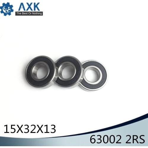 63002 2RS Non-standard Ball Bearings 15*32*13 mm ABEC-1 ( 2 Pcs ) 153213 Bearing