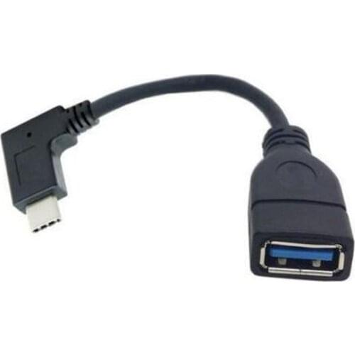 90 Degree Right Angled USB-C USB 3.1 Type C Male to A Female OTG Data Cable Adapter IN STOCK