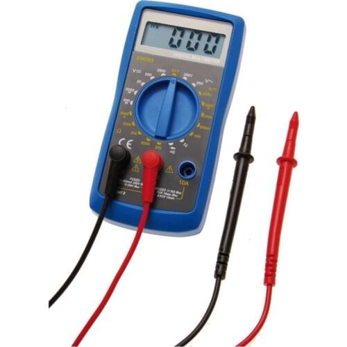 Digital Multimeter LCD Meter Testers Automotive Electrical Dmm Transistor Peak Tester Meter Capacitance Meter Digital Tester