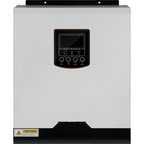 3kva hybrid solar inverter 24v built in 50A PWM with good price battery solar inverter