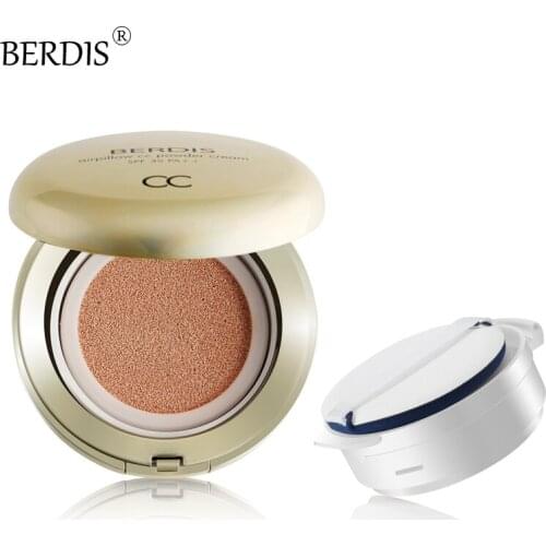 Berdis Air Cushion CC Cream Sunscreen SPF35 PA++ Concealer moisturizing foundation makeup bare 18ml*2