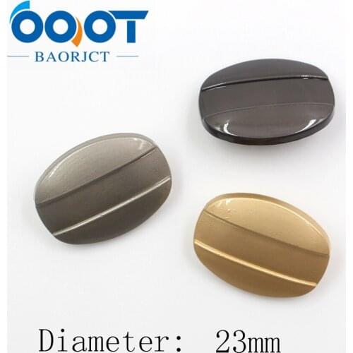 OOOT BAORJCT A-18315-1,10 pcs,23 mm High quality classic fashion metal buttons clothing accessories DIY handmade