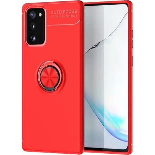 2-in-1 Ring + Silicone Case For Samsung Galaxy Note20 Ultra 5G Cases N986 Shockproof Soft Cover For Samsung Note 20