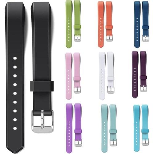Silicone Adjustable Buckle Watch Strap for Fitbit Alta/Alta HR Smart Bracelet Fitness Traker Sport Waterproof Smart Band