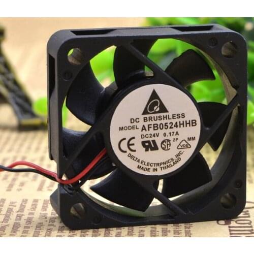SSEA New Wholesale cooling fan for Delta AFB0524HHB 5015 24V 0.17A 5CM Inverter cooling fan 50*50*15mm