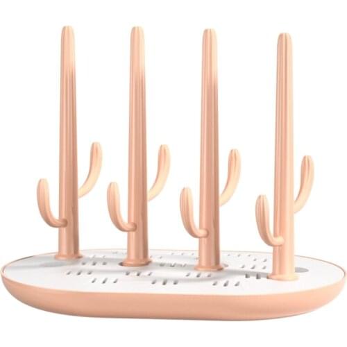 Baby Bottle Drying Rack,Multifunctional and Detachable Baby Bottle Holder with Drainer,for Teats,Cups,Pump Parts
