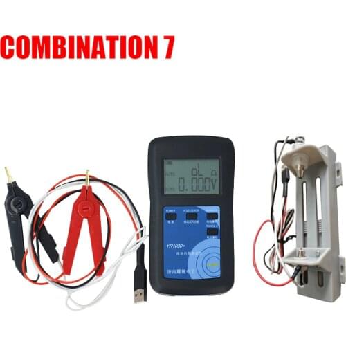 New 0~28V YR1030 Lithium Battery Internal Resistance Test Instrument Nickel Nickle Hydride Button Battery Tester Combination 7
