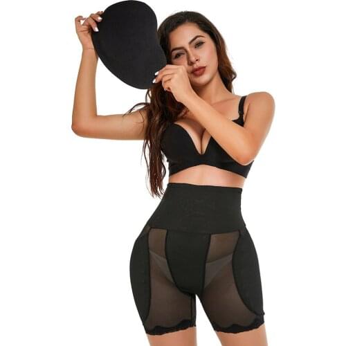 Hip Enhancer Butt Lifter Padded Panties Shaper Shapewear Women Slimming Waist Belly Sheath Fake Ass Thigh Trimmer Tummy Control