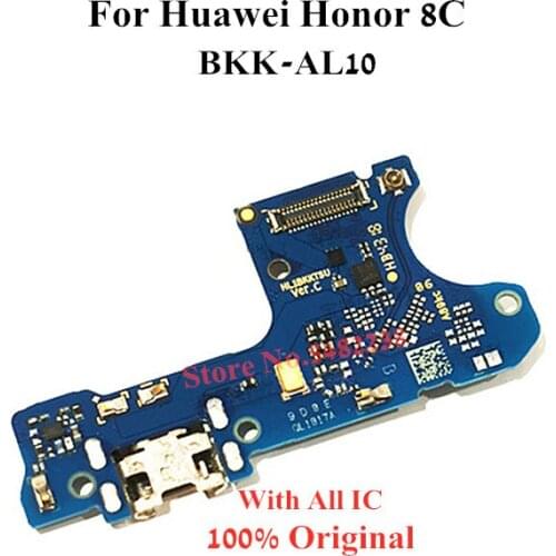 100% Original USB Charging Port Dock Flex Cable For Huawei magic2 TNY-AL00 Charge Plug With Microphone Board Connector