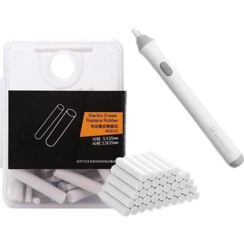 2.3mm 5mm Electric Eraser Refill Eraser Replacement Erasers Sketch Stationery Erasers for School Office ластики канцелярские