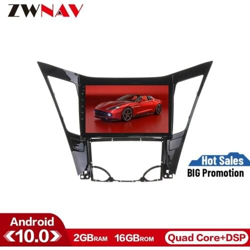 Android 10.0 car multimedia player for Hyundai Sonata 2011 2012 2013 GPS Glonass navi audioradio stereo head unit free map